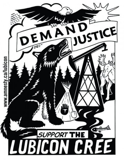 Demand Justice, Support the Lubicon Cree