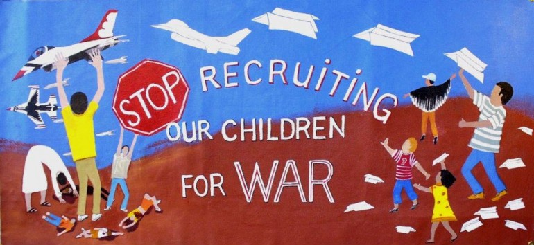 Stop Recruiting Our Children For War