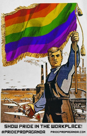 Gallery: Soviet Propaganda Turned LGBT Pride