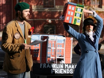 Gallery: Roving Puppet Show Leads to Building Occupation