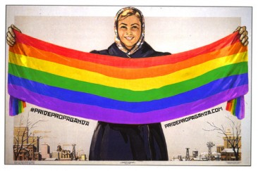 Vintage Soviet Propaganda Gets LGBT Makeover