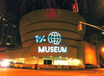 Rebranding the Guggenheim as Labor-Exploiting 1% Museum