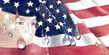 Chelsea Manning, the Flag Leaking Tears