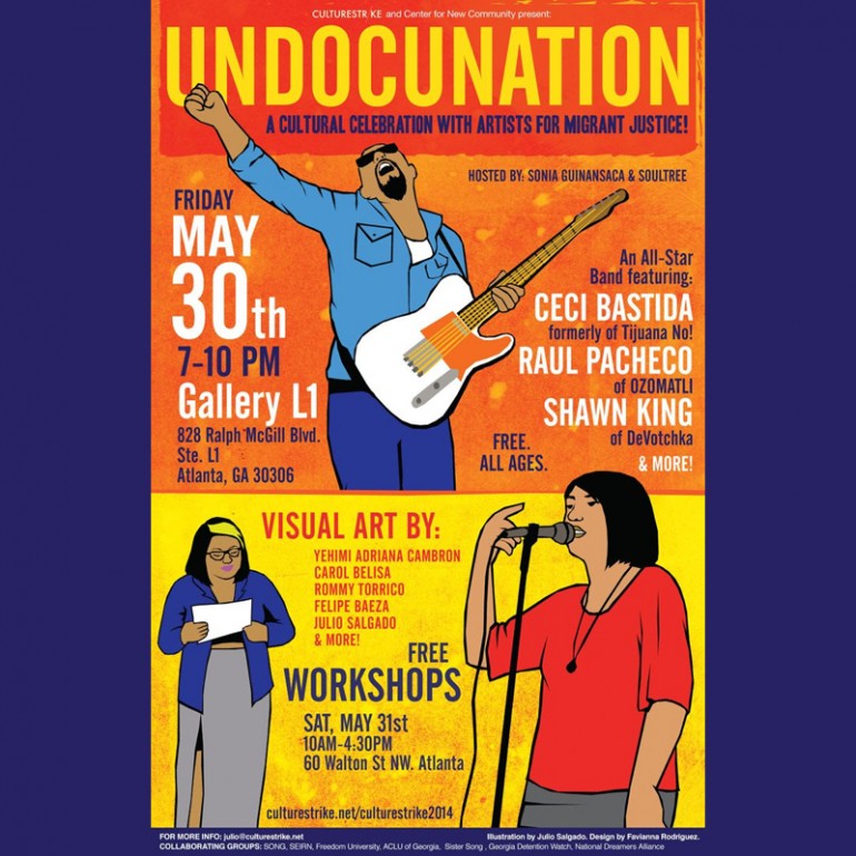 Pro-Migrant Artists and Creatives Gather in Atlanta for UndocuNation