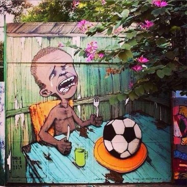 Brazil: land of hunger and football