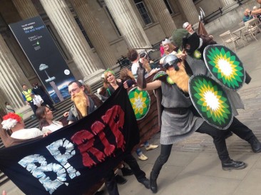 Why did the British Museum try to sink our Viking longship protest?