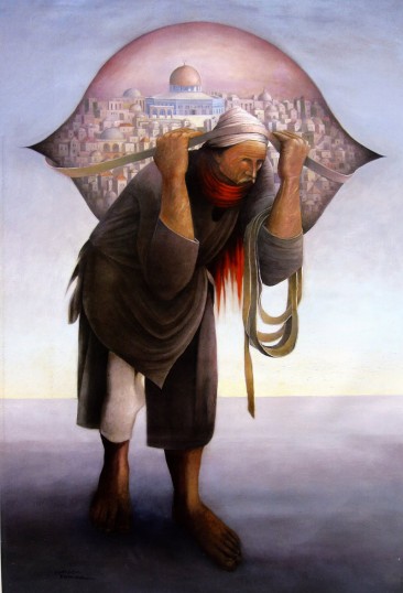Jamal Al-Mahamel (camel of burdens)