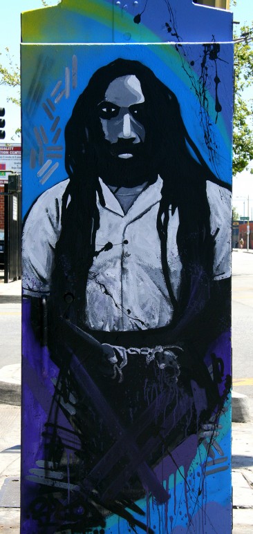 Mumia Abu Jamal Street Art