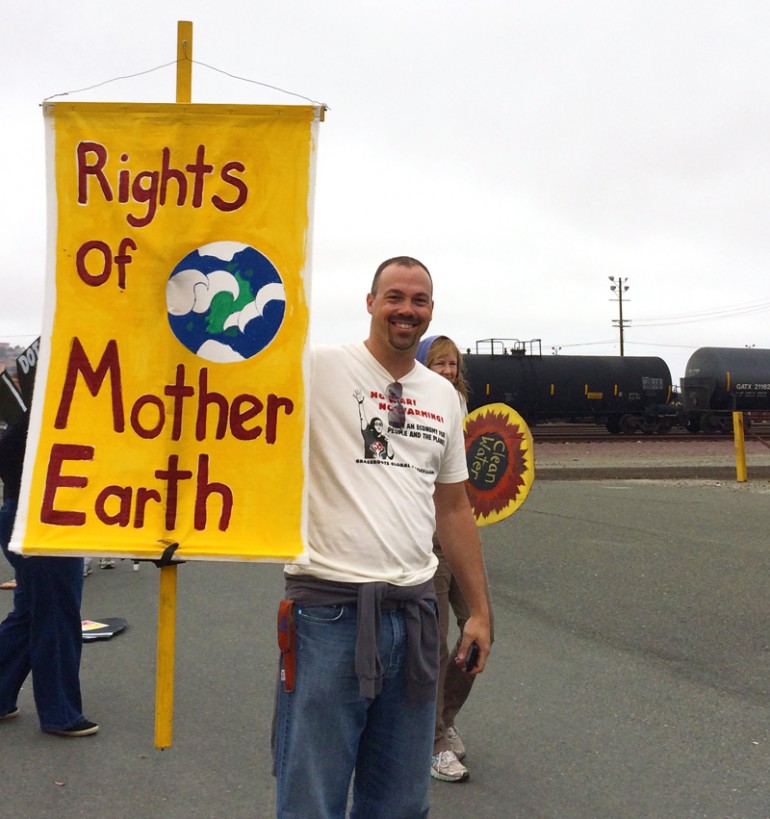 Rights of Mother Earth Before Oil Trains