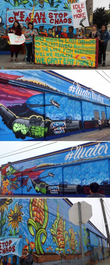 Gallery: Water Writes Mural in Richmond, Ca