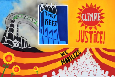 They Meet, We Mobilize. Climate Justice!