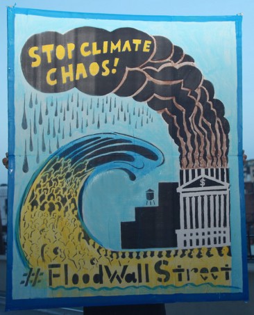 Stop Climate Chaos- #FloodWallSt !