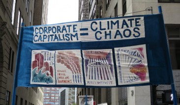Corporate Capitalism=Climate Chaos