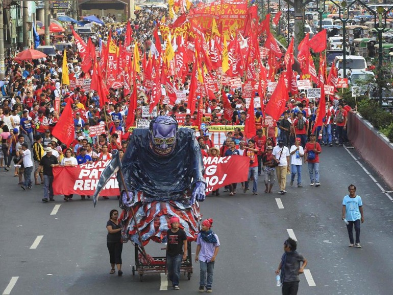 May Day 2015 in the Philippines