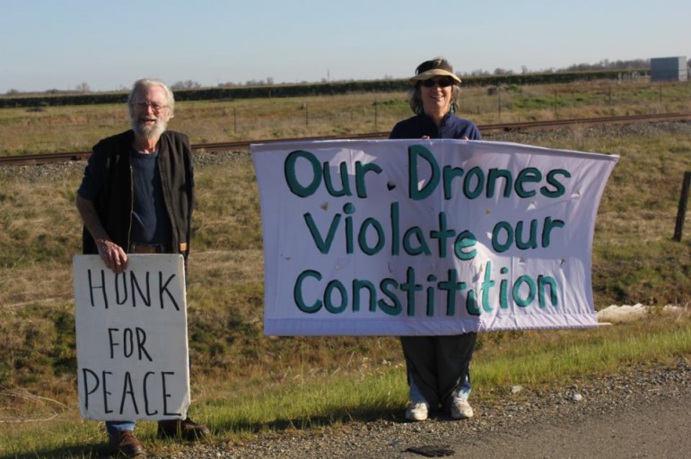 Drone Protest