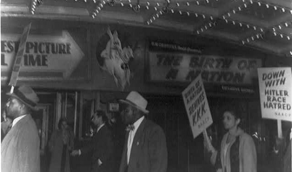 Picketing, The Birth of a Nation in 1915