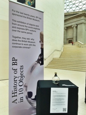 ‘Disobedient exhibition’ and anti-BP letter kick up a media storm for British Museum