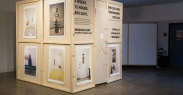 Display hopes to draw attention to, end practice of solitary confinement for juveniles
