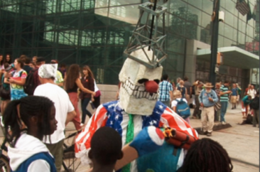 Who Uses Puppets For Political Protest?