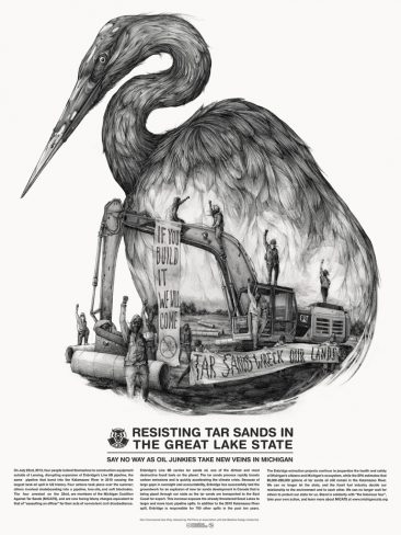 Resisting Tarsands In The Great Lake State