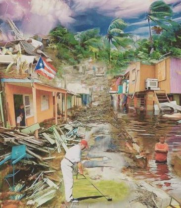 Aftermath Of Hurricane Maria