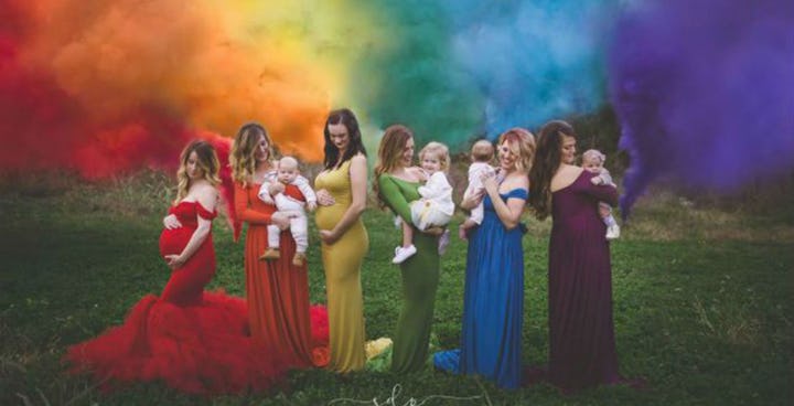Rainbow Of Mothers