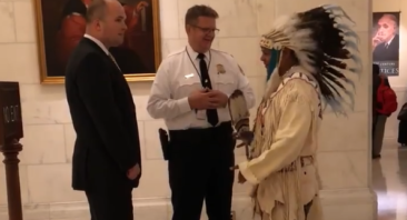 Tribal Leader Not Allowed Entrance