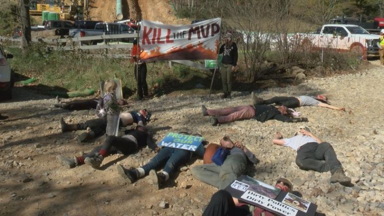 Halloween Die-In At Montgomery County